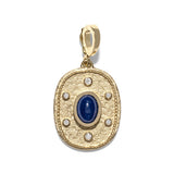 Sapphire Medium Cabochon Coin