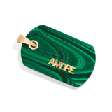 Malachite Cartellino Pendant