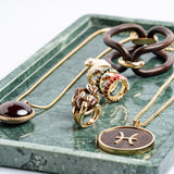 Serpent Enamel Ring