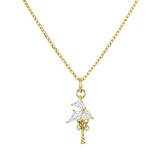 Petite Palm Tree Necklace