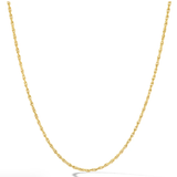 30" Rope Chain in Yellow Gold