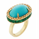 Turquoise Majesty Ring