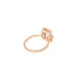 Gemma Ring - Pink Tourmaline - Diamonds