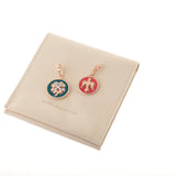 Charm Raspberry Dove - Diamonds