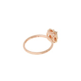 Mina Raspberry Ring - Green Tourmaline