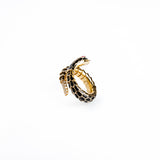 Serpent Enamel Ring
