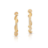 Diamond Wrap Earrings - Large