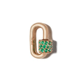 Stoned Chubby Babylock with Emeralds