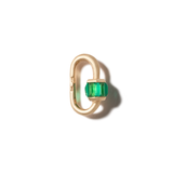 Total Baguette Babylock with Emeralds