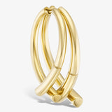 Oera Earrings Yellow Gold - Duo-Orb Version