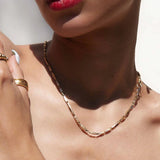 Addai Link Necklace 18"