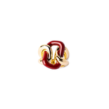 Enamel Buckle Ring