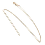 18K Pink Gold Chain 20"