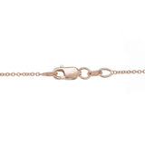 18K Pink Gold Chain 20"