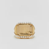 CHEVALIERE PRINCESSE RAYURES DIAMANTS OJ