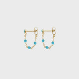 Classic Gigi Turquoise Earrings