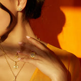 FEZ STUD EARRINGS