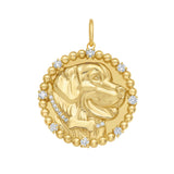 Labrador Diamond Bead Medallion