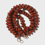 Red Jasper Rondel Strand