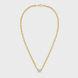 Reign Illusion Cut Diamond Necklace