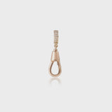 Small Gold Hook Pendant