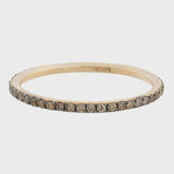 Thread Band Champagne Diamond Ring