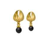 Bettina Tahitian Pearl Earrings Large