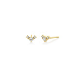 ECLAT TRIPLE DIAMOND V STUD