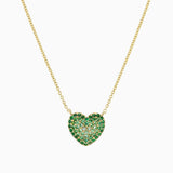 Lucy Necklace in Tsavorite