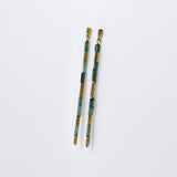 Gold and Green Tourmaline Earrings