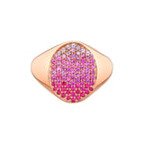 Ombre Signet Ring