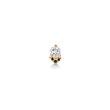 PAVE DIAMOND SPIKE STUD