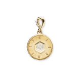 ETERNITY HEXAGON DIAMOND SMALL COIN CHARM