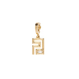GREEK PATTERN DIAMOND CHARM