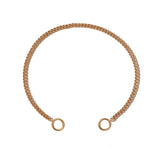 Not So Heavy Curb Chain in Gold Bracelet