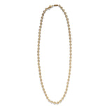HEAVY MEDIUM CIRCLE LINK TEXTURED CHAIN