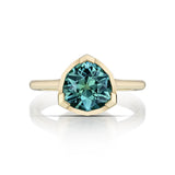 Indicolite Tourmaline Ring 2.13 carat