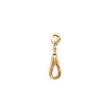 Small Hook Pendant - Rose Gold
