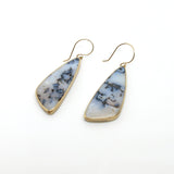 Dendritic Opal Earrings