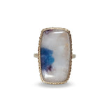 Rectangular Pariba Tourmaline Ring