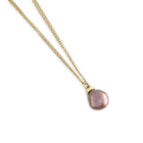 Pink Cultured Pearl Necklace