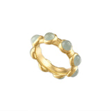 Vic Ring Small in Aquamarine