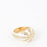 Lila Ring - White Enamel