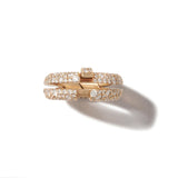 Allstone Medium DiMe Ring with Diamonds