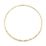 Chubby Knife Edge Oval Link Chain