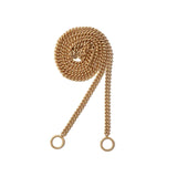 Not So Heavy Curb Chain in Yellow Gold