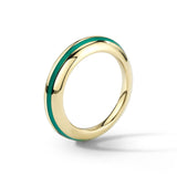 Sima Ring with Light Blue Enamel