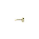 Shirley Pave Center Studs - Ruby