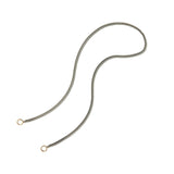 Not So Heavy Curb Chain in Silver