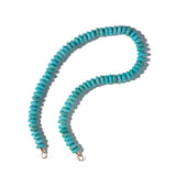 Turquoise Rondelle Strand